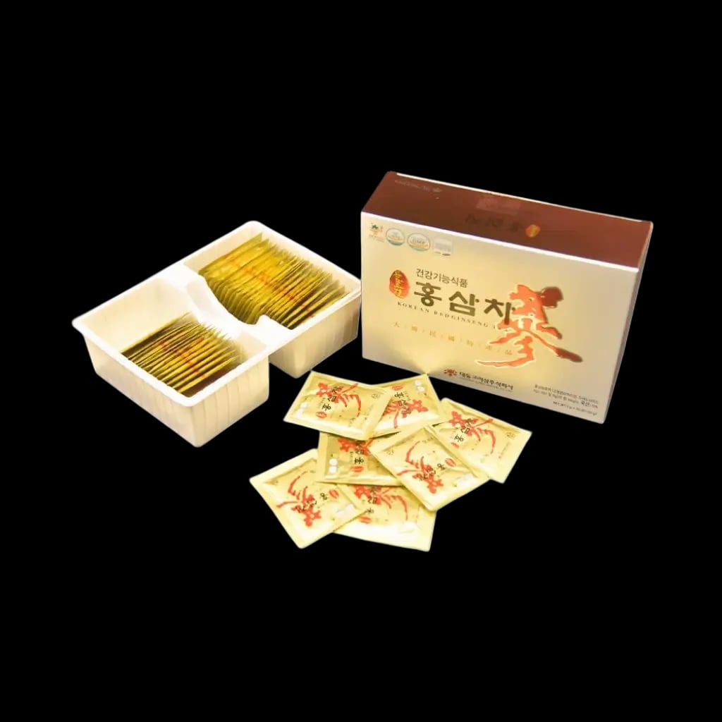 Hình Trà hồng sâm Hàn Quốc Daedong dạng chiết xuất 4mg/gói 1