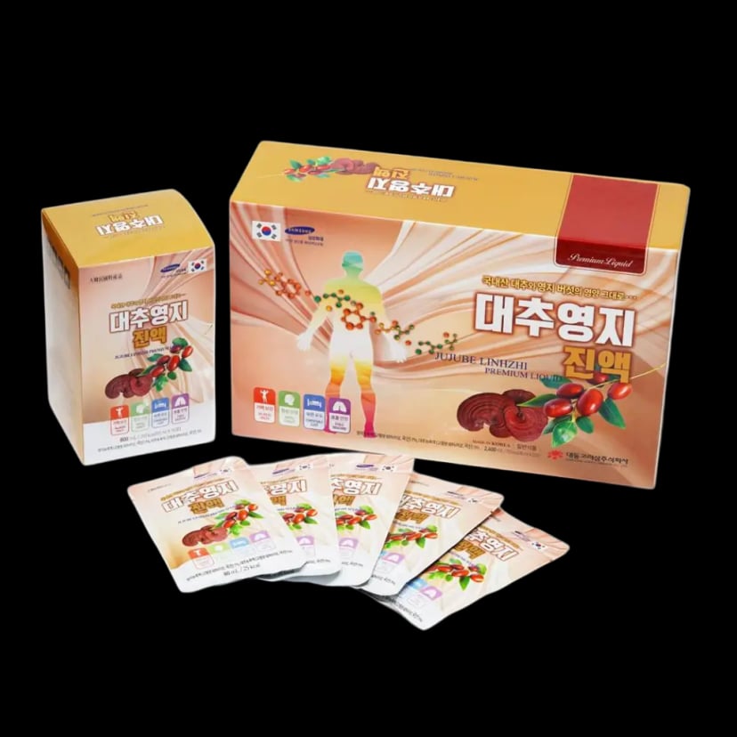 Hình Nước linh chi táo đỏ Daedong Premium 30 gói 2
