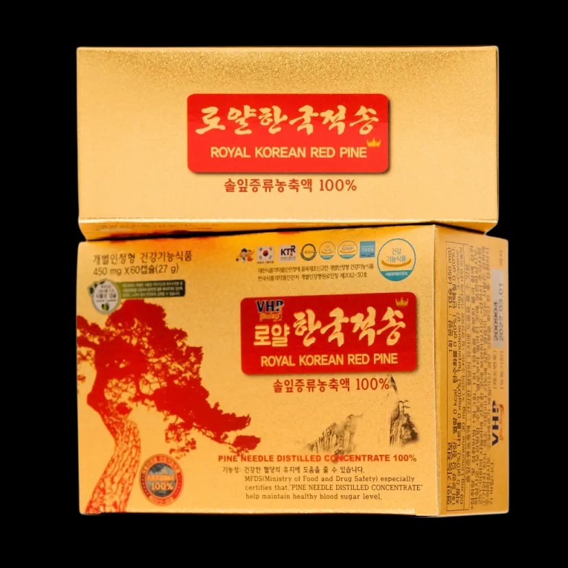 Hình Viên tinh dầu thông đỏ Hoàng Gia Hàn Quốc 120 viên 1