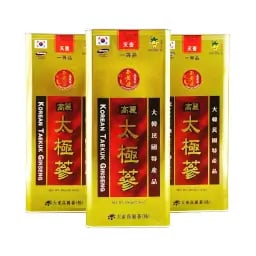 Thái cực sâm củ khô Daedong lớp thiên sâm hộp thiếc