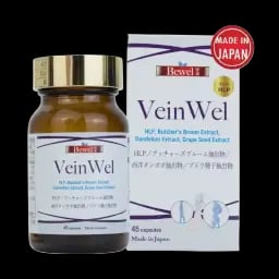 Viên uống hỗ trợ giảm triệu chứng tĩnh mạch Bewel Veinwel hộp 45 viên