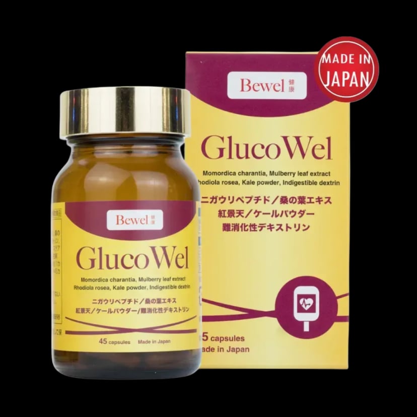 Hình Viên uống hỗ trợ giảm lượng đường trong máu Bewel Glucowel 45 viên 1