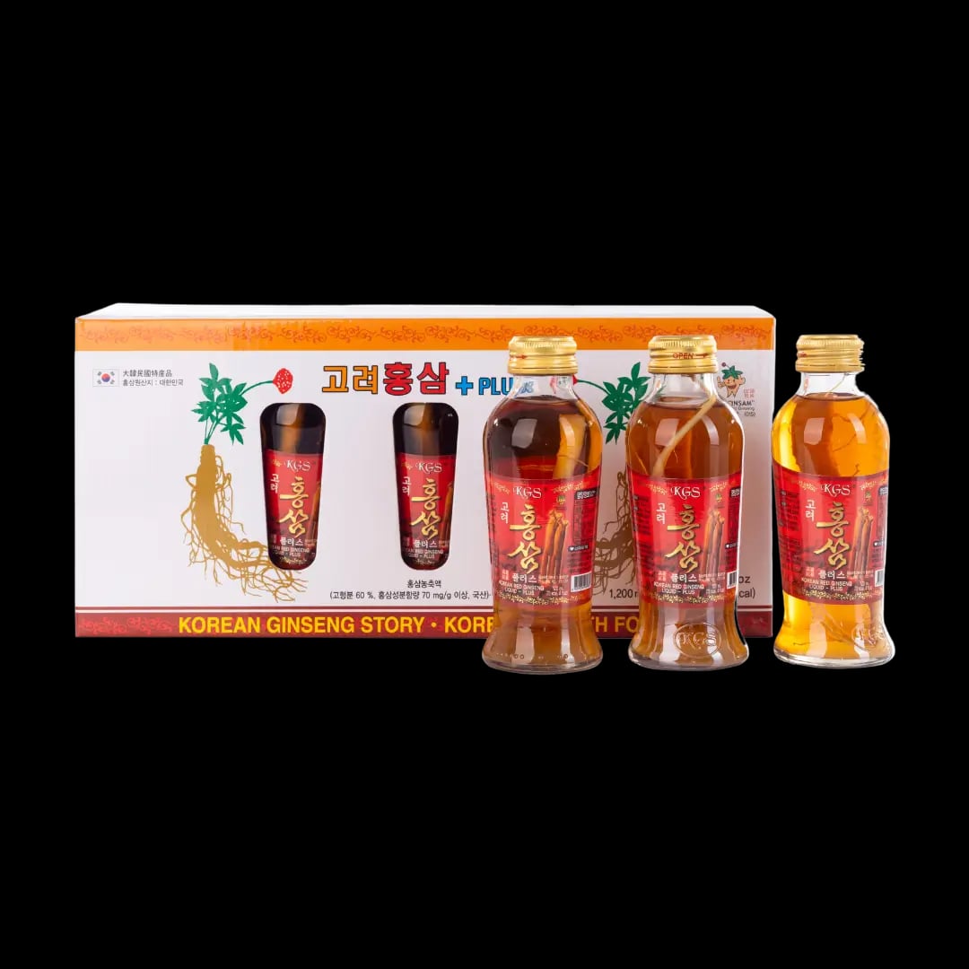 Hình Nước hồng sâm KGS có củ sâm tươi 10 chai 1