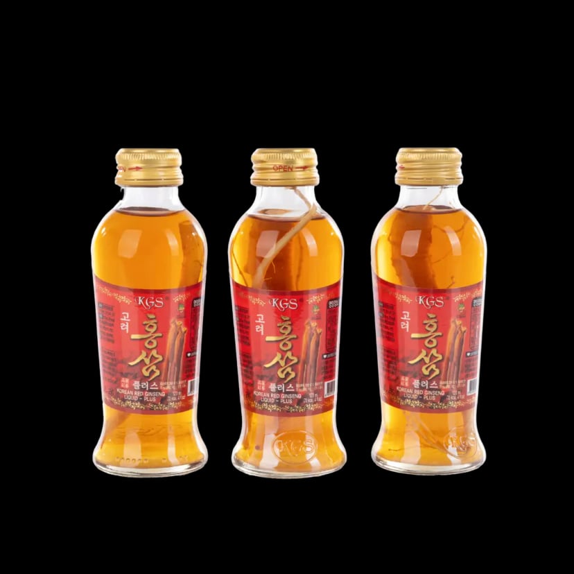 Hình Nước hồng sâm KGS có củ sâm tươi 10 chai 2