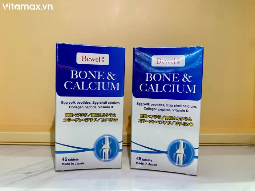 Hình Viên uống canxi BEWEL BONE & CALCIUM Cho Xương Khớp và Chiều Cao 2