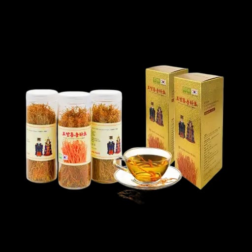 Hình Nấm đông trùng hạ thảo sấy khô Daedong Hàn Quốc 100g 7