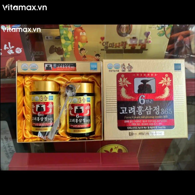 Hình Cao hồng sâm 365 Red Ginseng Extract 2 lọ 4