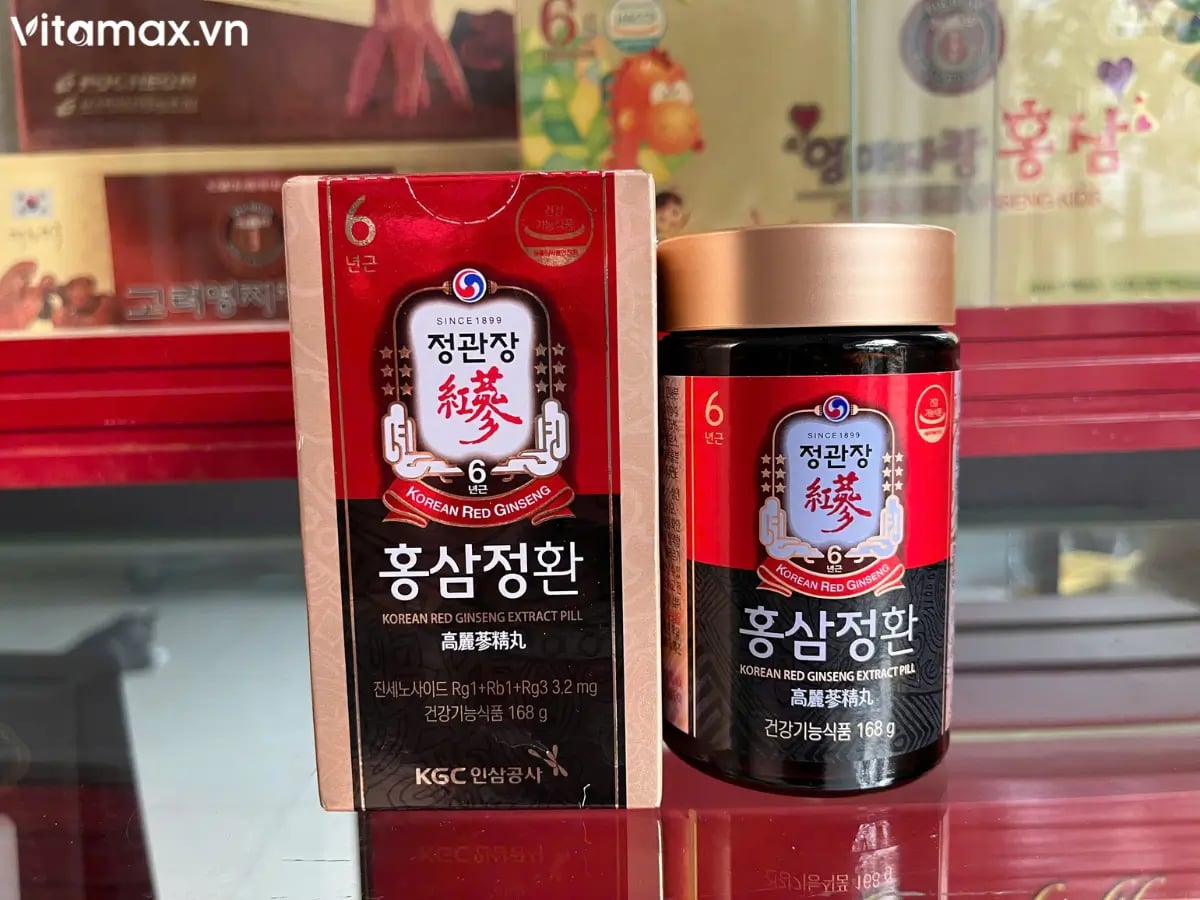 Hình Viên tinh chất hồng sâm KGC Extract Pills 168g 2