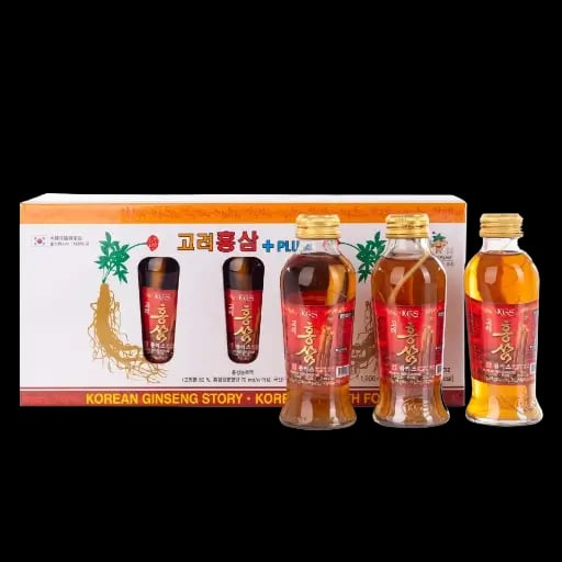 Hình Nước hồng sâm KGS có củ sâm tươi 10 chai 4