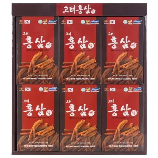 Nước Hồng Sâm 6 năm tuổi Pocheon hộp 30 gói