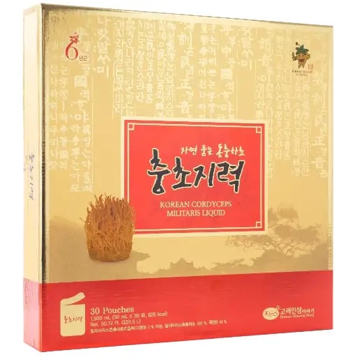 Hình Nước đông trùng hạ thảo Hàn Quốc KGS 30 gói 4