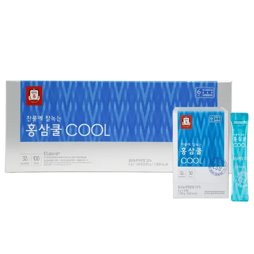 Trà hồng sâm hoà tan KGC Tea Cool (100 gói x 2g)