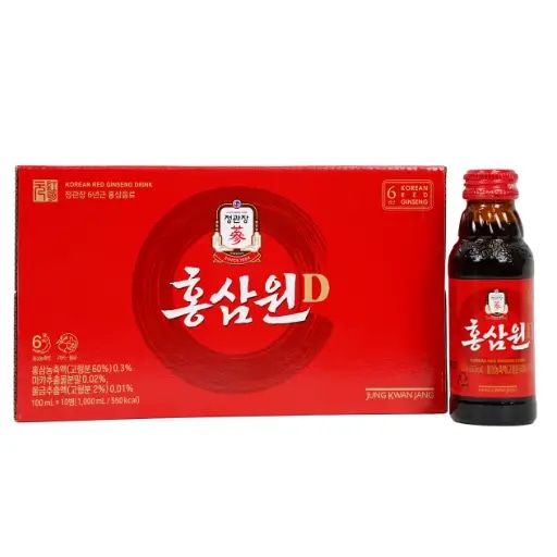 Nước Hồng Sâm KGC WON D (10 chai x 100ml)