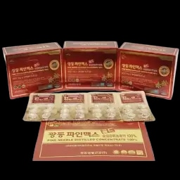 Tinh dầu thông đỏ Hàn Quốc Kwangdong chính hãng hộp 120 viên x 450mg