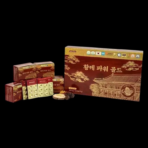 Tinh dầu thông đỏ Hanmi Hwangje Power Gold hộp 150 Viên x 500mg