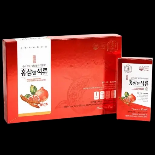 Nước Hồng Sâm Lượu Đỏ Bổ Sung Collagen Daedong (30 gói x 10ml)
