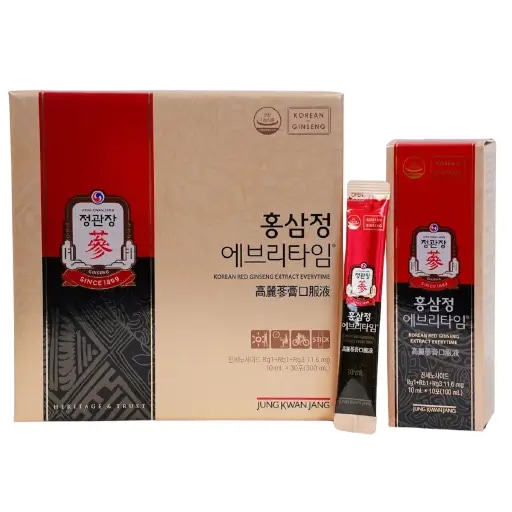 Nước hồng sâm chính phủ KGC EveryTime Original (30 gói x 10ml)