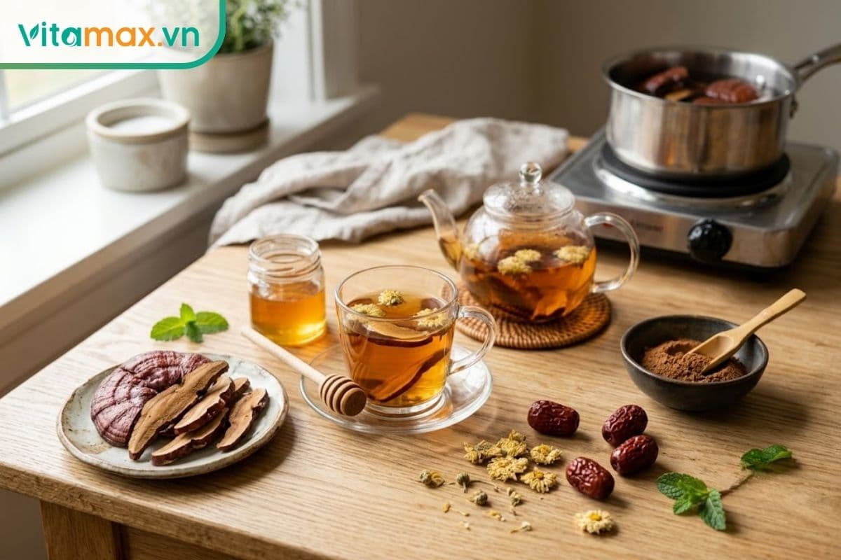 10 cách nấu nước linh chi ngon, bổ dưỡng & giữ trọn dưỡng chất