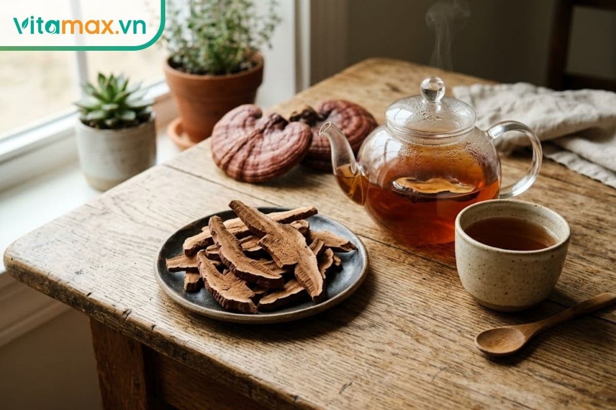 10+ cách sử dụng Linh Chi Hàn Quốc chăm sóc sức khỏe & làm đẹp