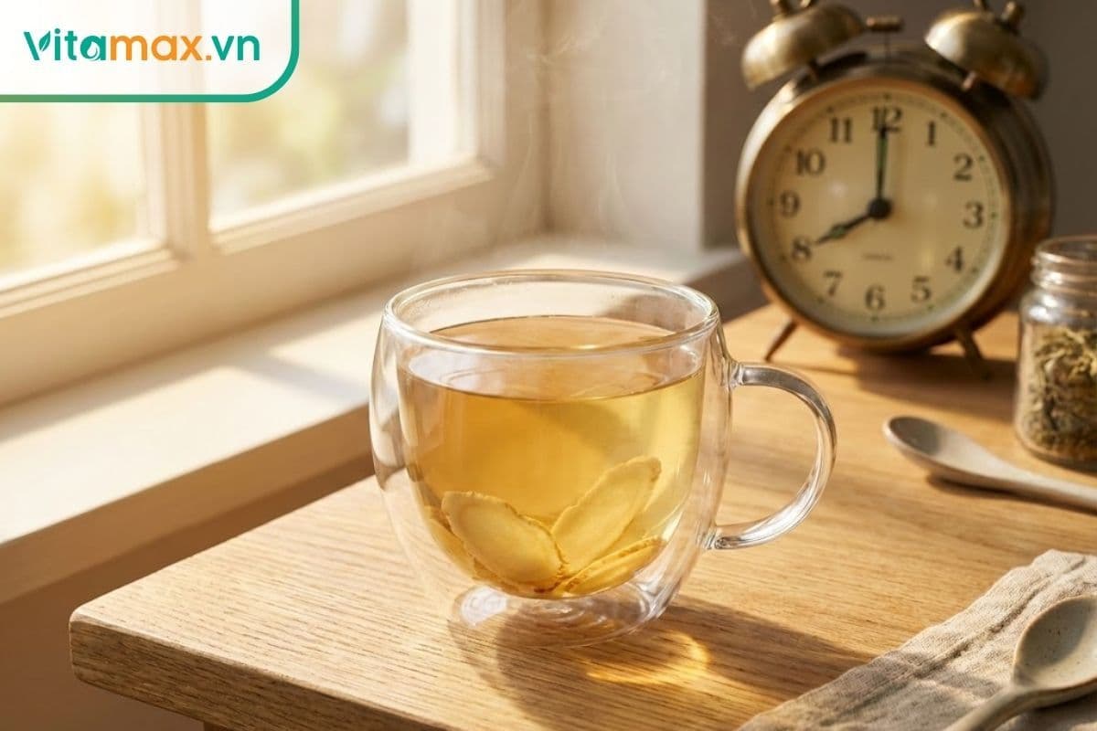 Uống trà sâm vào lúc nào hiệu quả nhất? Lời khuyên từ chuyên gia