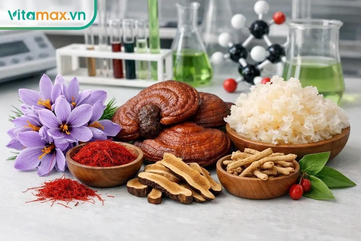 10+ thảo dược chống lão hóa hiệu quả & an toàn với sức khỏe