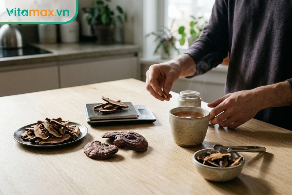 Uống nấm linh chi nhiều có tốt không? Liều dùng bao nhiêu là đủ