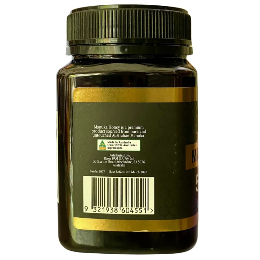 Hình Mật ong Manuka Úc RiverFAM 515+ MGO 500g 3