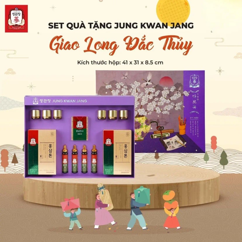 Hình Set Quà Tặng KGC GIAO LONG ĐẮC THỦY 1
