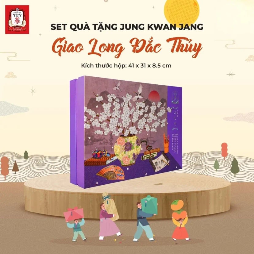 Hình Set Quà Tặng KGC GIAO LONG ĐẮC THỦY 2