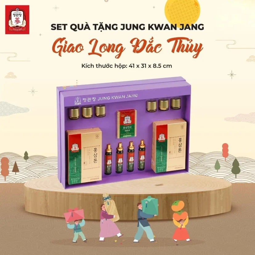 Hình Set Quà Tặng KGC GIAO LONG ĐẮC THỦY 4