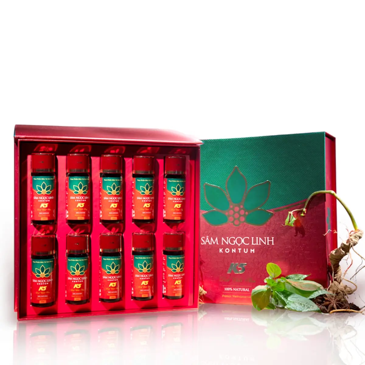 Hình Dịch chiết Sâm Ngọc Linh K5 – 50ml – 10 chai/hộp 1