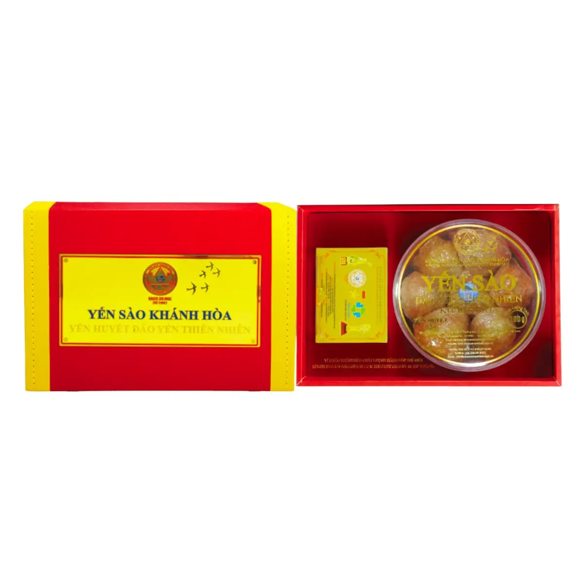 Hình Yến đảo thiên nhiên nguyên tổ - Yến Huyết 50g/100g 1