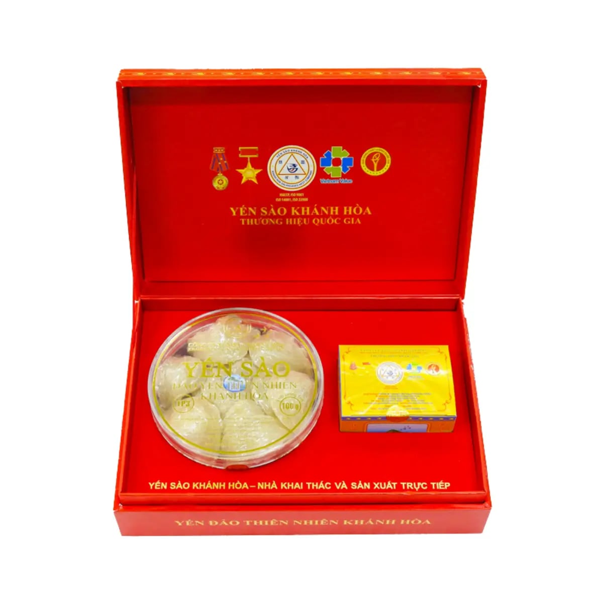 Hình Yến đảo thiên nhiên nguyên tổ - Yến Tổ Đảo 100g (hộp đỏ) - TP3/TP4/TP5 5