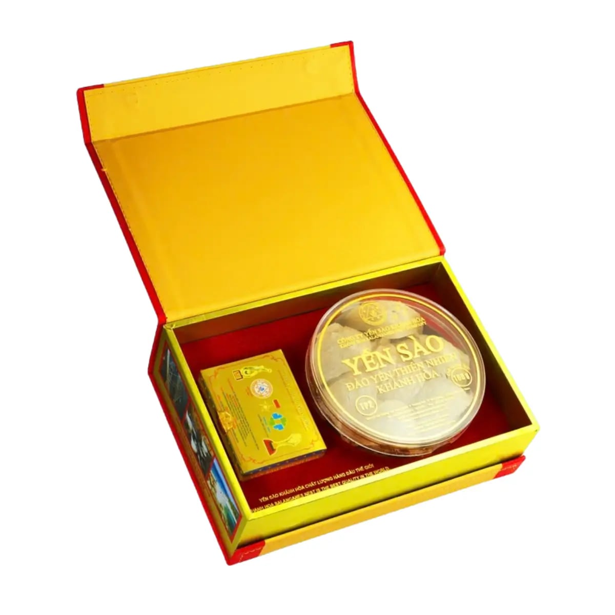Hình Yến đảo thiên nhiên nguyên tổ - Yến Tổ Đảo 100g (hộp vàng) - TP1/TP2 4