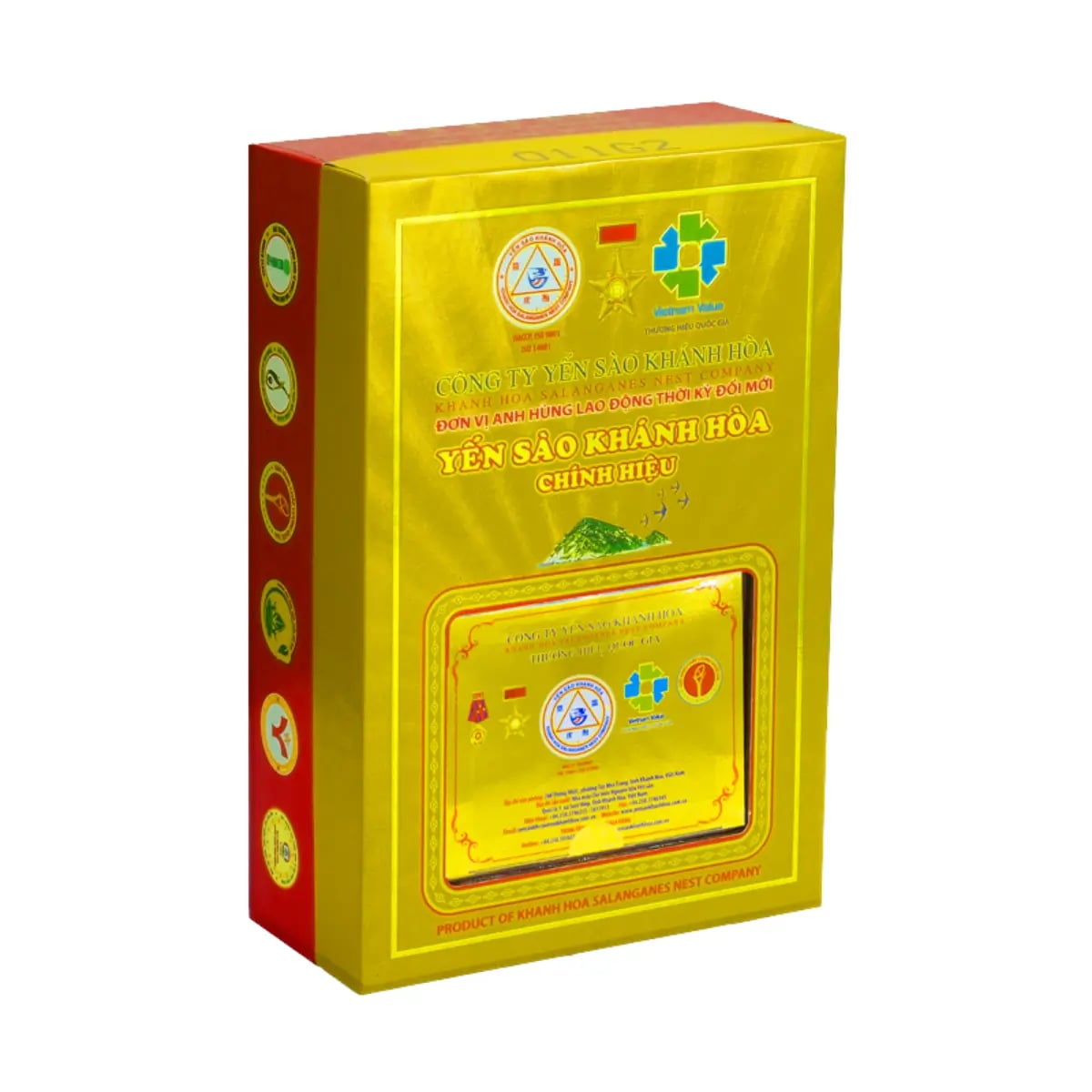Hình Yến Đảo Thiên Nhiên Tinh Chế Hộp Quà Tặng Gồm 2 Hộp 3g - 011G2 1