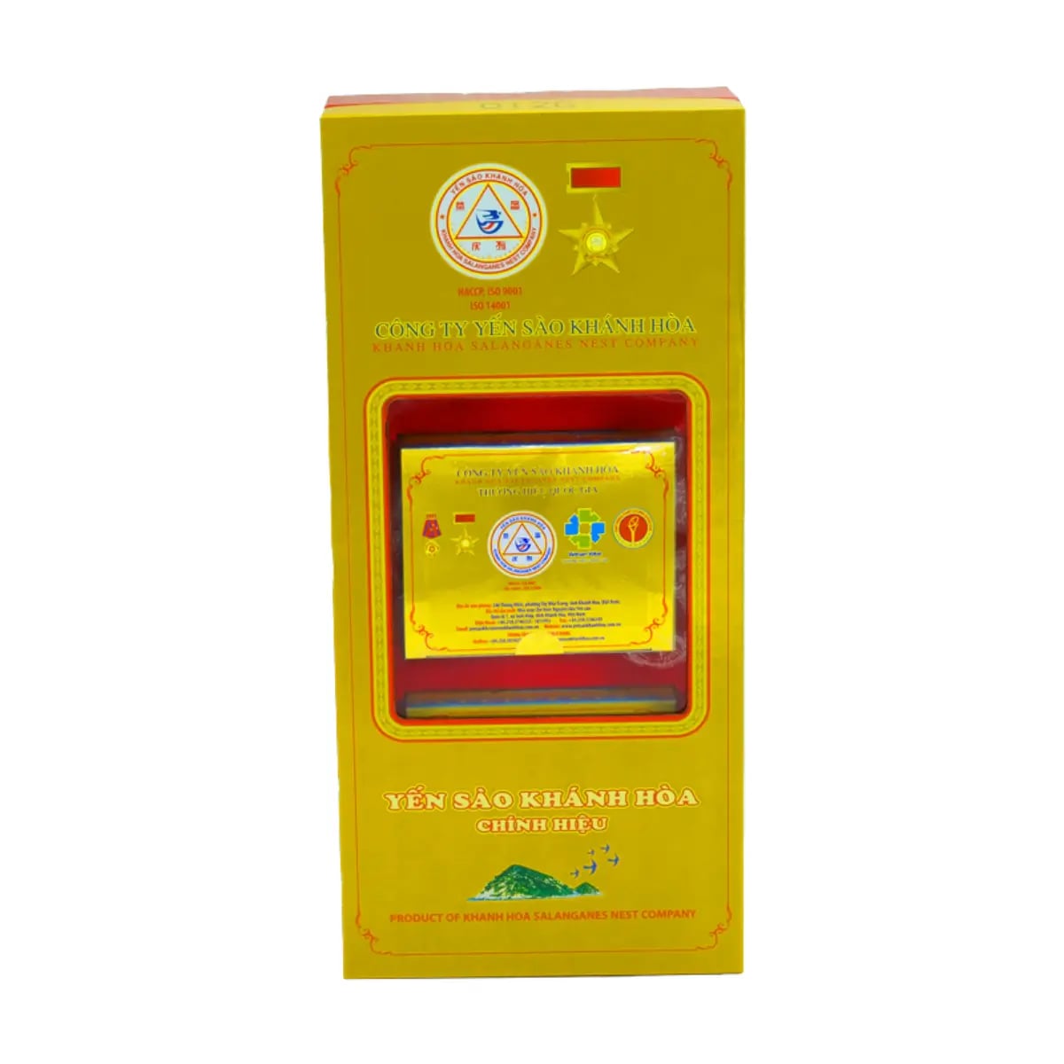 Hình Yến Đảo Thiên Nhiên Tinh Chế Hộp Quà Tặng Gồm 3 Hộp 5g - 012G 1