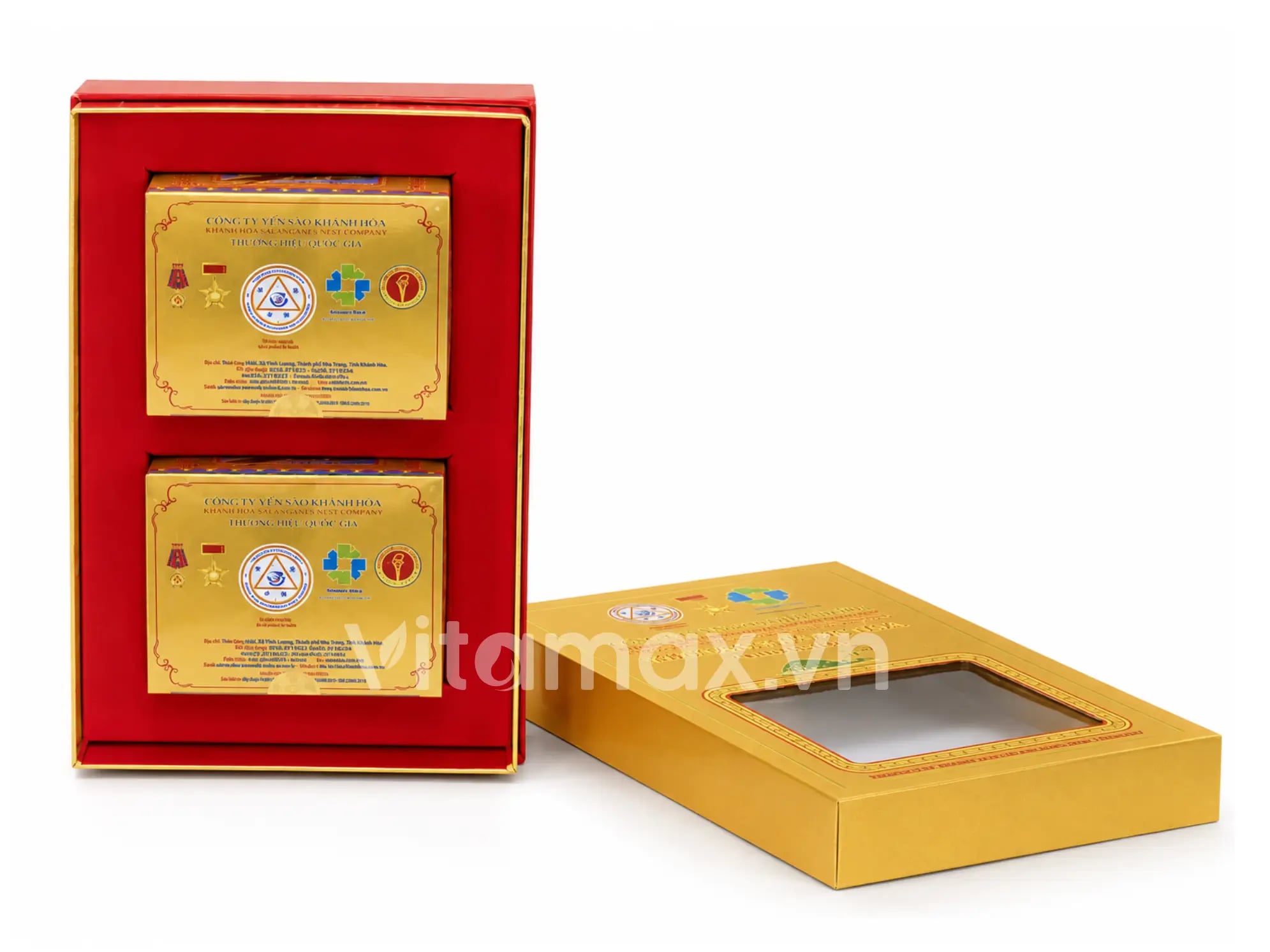 Hình Yến Đảo Thiên Nhiên Tinh Chế Hộp Quà Tặng Gồm 2 Hộp 3g - 011G2 2