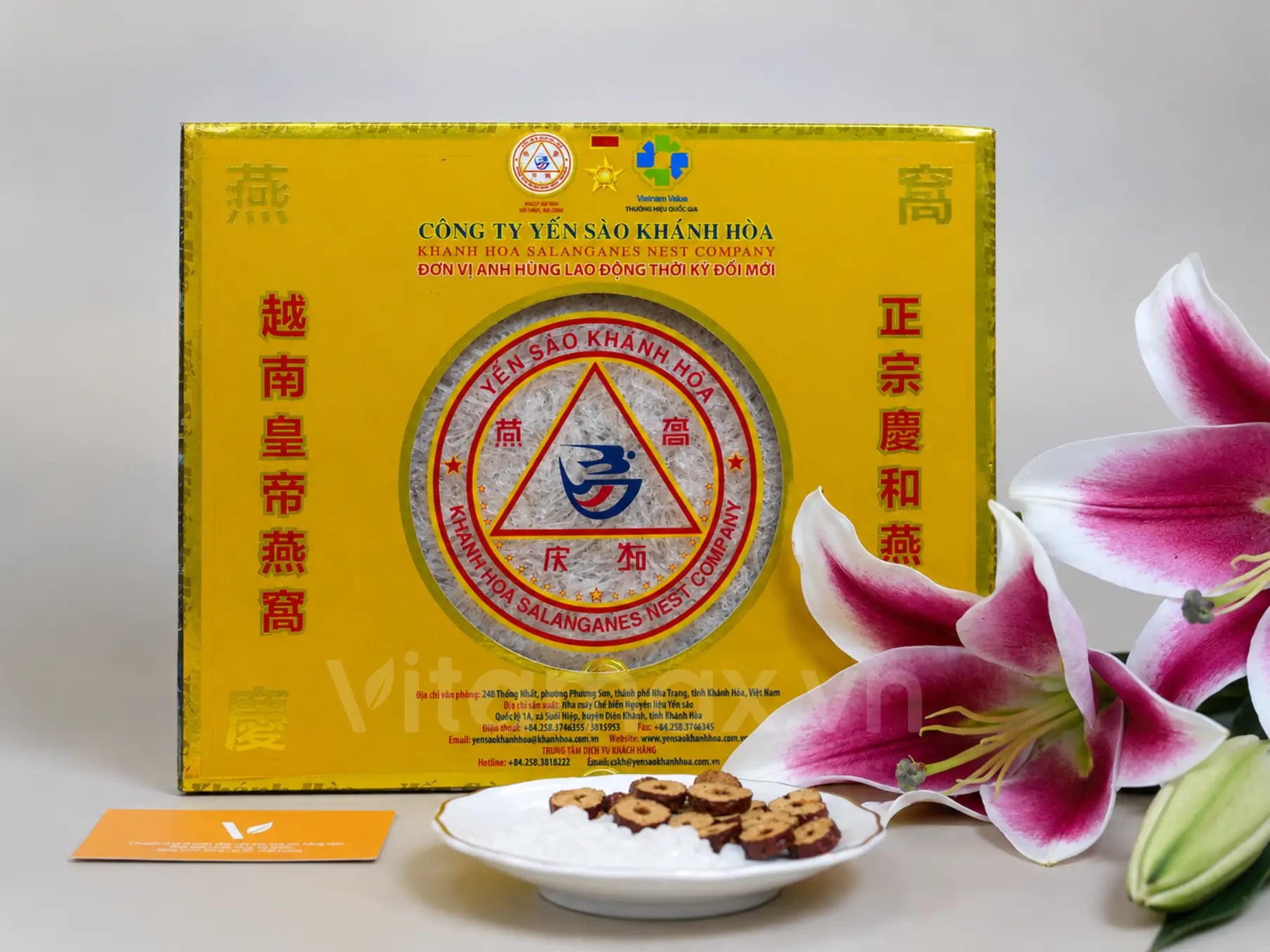 Hình Yến Đảo Thiên Nhiên Tinh Chế Hộp 50G 3