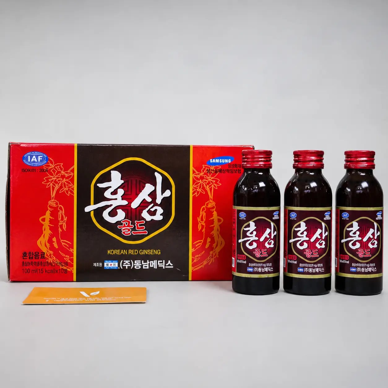 Hình Nước sâm chai Hàn Quốc Dongnam (10 chai x 100ml) 1