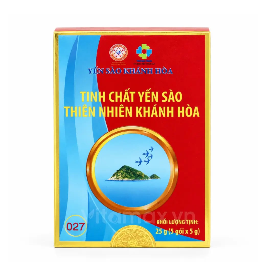 Hình Tinh chất Yến sào Khánh Hòa hộp 5 gói 5G - 027 3