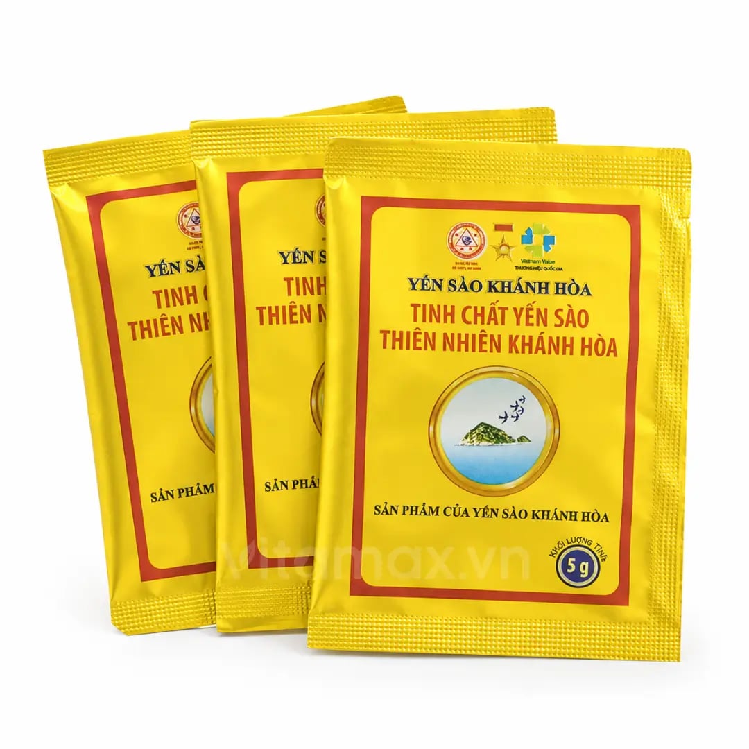 Hình Tinh chất Yến sào Khánh Hòa hộp 5 gói 5G - 027 4