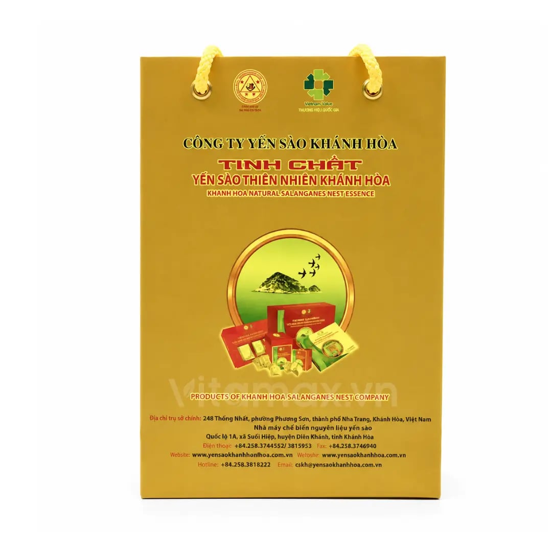 Hình Tinh chất Yến sào Khánh Hòa hộp 20 gói 5G - 028 4