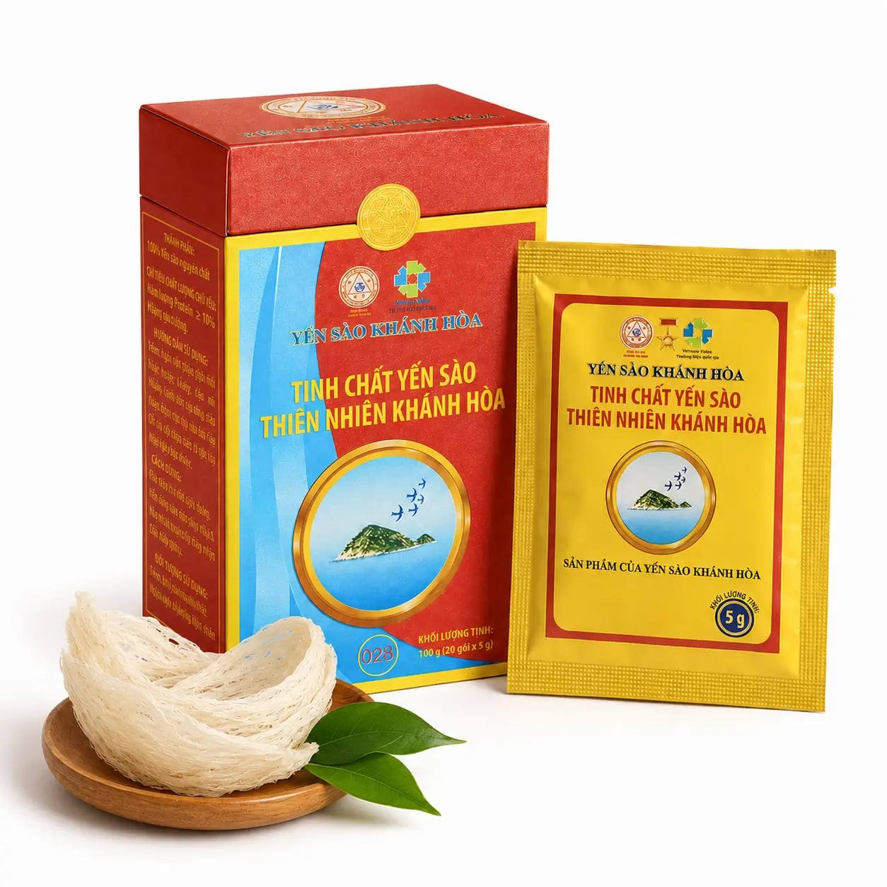 Hình Tinh chất Yến sào Khánh Hòa hộp 200G (2 Hộp x 20 Gói x 5G) - 031G 3
