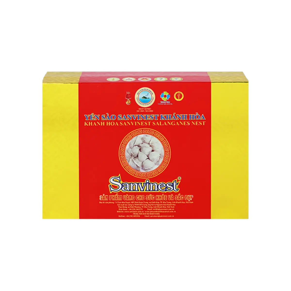 Hình Yến Sào Sanvinest Nguyên Tổ Hộp 100G - S110/Q110 2