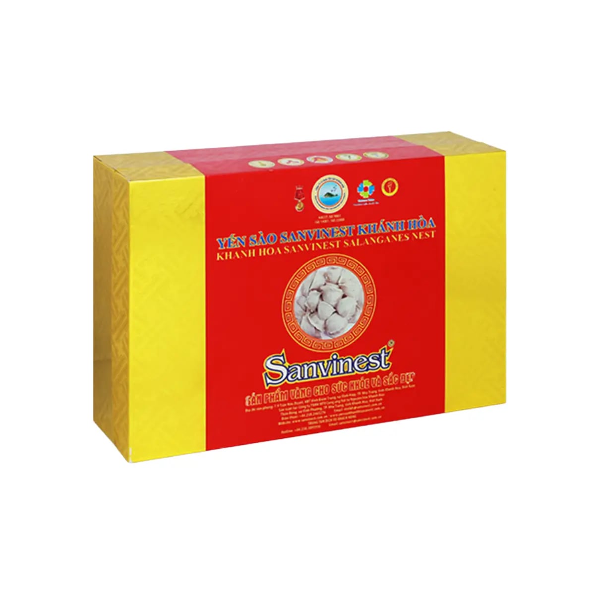 Hình Yến Sào Sanvinest Nguyên Tổ Hộp 100G - S110/Q110 3