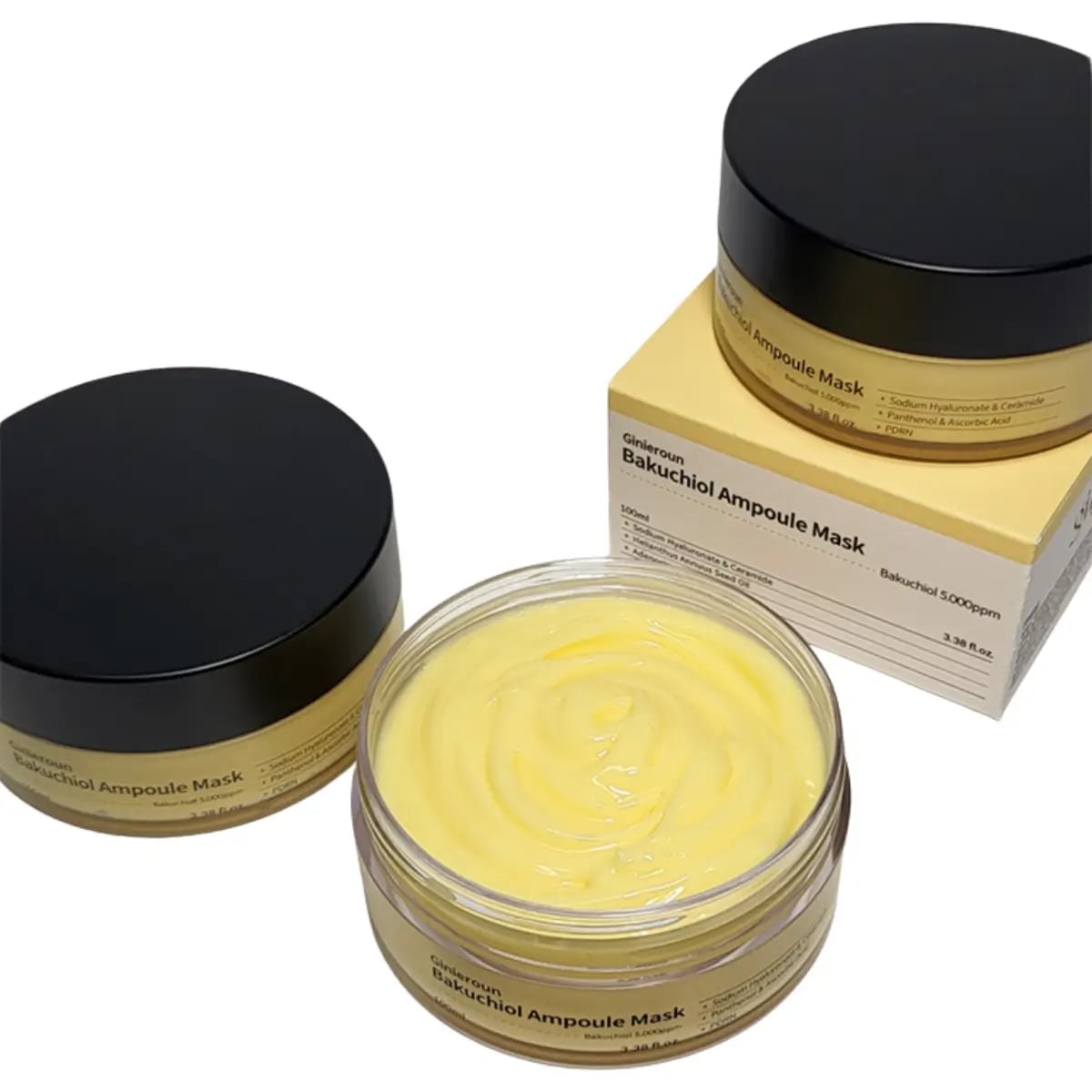 Hình Mặt Nạ Ngủ Ampoule Bakuchiol (hỗ trợ chống lão hoá) - 100ml 2