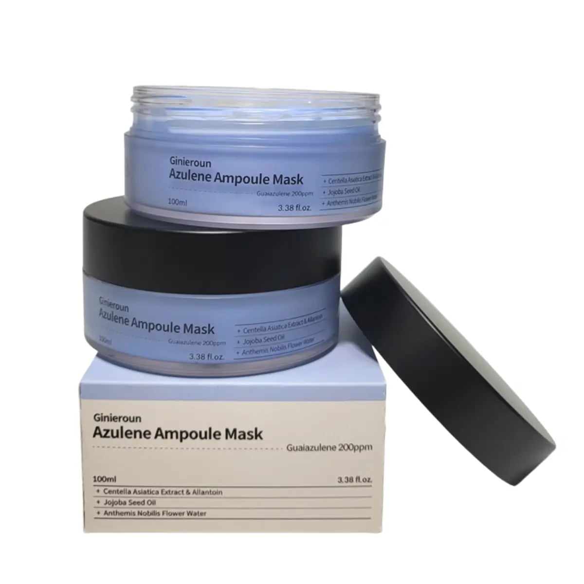 Hình Mặt Nạ Ngủ Ampoule Azulene (làm dịu da) - 100ml 2