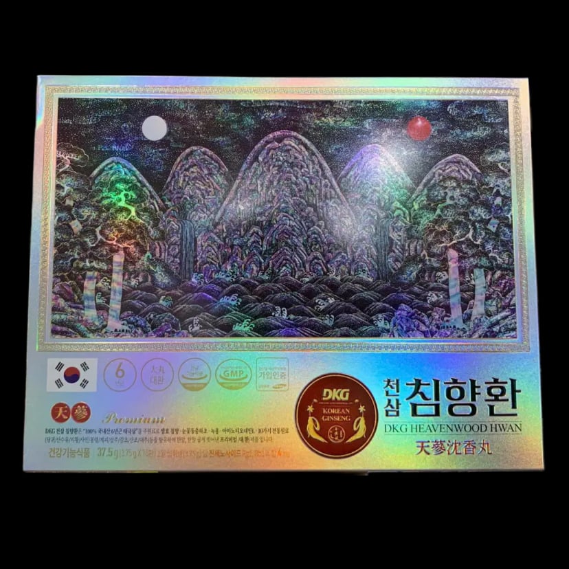 Hình Viên Thiên Sâm Trầm Hương Daedong hộp 10 Viên 1