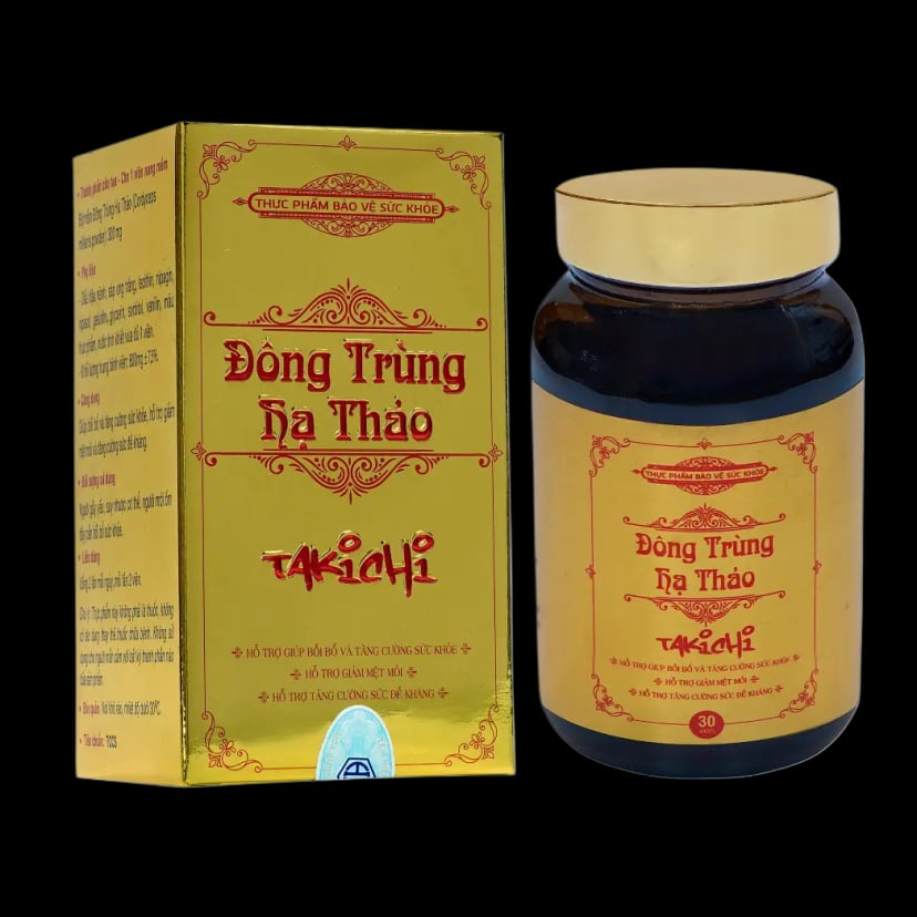Hình Viên uống Đông Trùng Hạ Thảo Takichi 30 viên 2