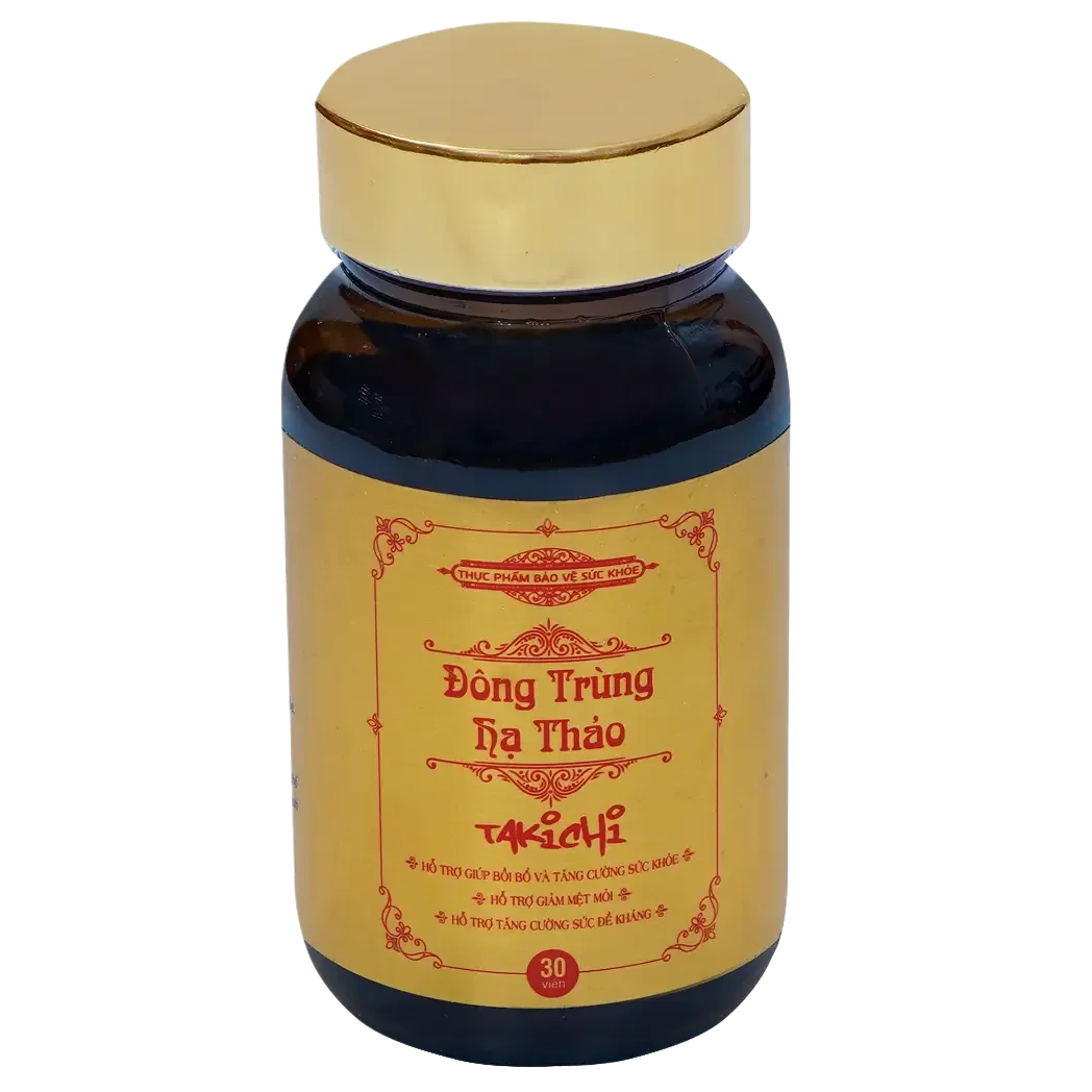 Hình Viên uống Đông Trùng Hạ Thảo Takichi 30 viên 3